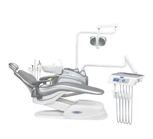 KDC ce aprovado led equipamentos cadeira odontológica dental a laser de luxo europeu/unidade dental portátil canadá/unidade dental