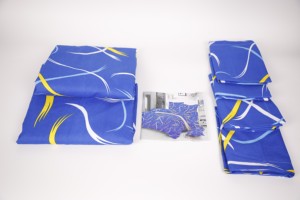 Nhà Máy Bán Hàng Trực Tiếp Bedsheet <span class=keywords><strong>Set</strong></span> Bông Tay Cảm Thấy Tấm Ga Trải Giường Đặt Châu Phi In Nữ Hoàng Kích Thước Bộ Đồ Giường Đặt - Product Image 2