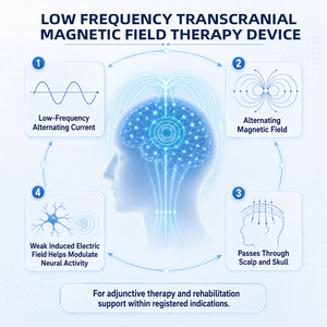 Dispositivo TMS Domestico per Terapia di Riabilitazione Cerebrale per il Recupero Adiuvato da Ictus, Paralisi, <span class=keywords><strong>Autismo</strong></span> e Depressione - Product Image 4