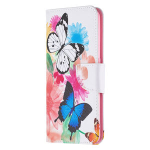 Venta al por mayor funda de teléfono con ranuras para tarjetas para <span class=keywords><strong>Oppo</strong></span> A94 5G, para <span class=keywords><strong>Oppo</strong></span> Reno 5 Pro mariposa cartera funda abatible - Product Image 5