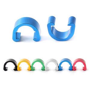 Clips para cables de freno en forma de C para bicicleta de montaña, paquete de 10, fácil instalación para frenos de bicicleta - Product Image 2