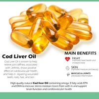 Hoogwaardige vitaminen & levertraan & EPA & DHA softgels. Ondersteunt de hartgezondheid, ondersteunt de hersenfunctie, versterkt de immuniteit.