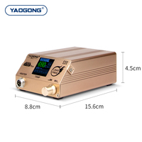 Station de soudage YAOGONG T12 Plus 90W à chauffage rapide, fer à souder métallique PLC, station de retravaillage électronique pour réparation mobile