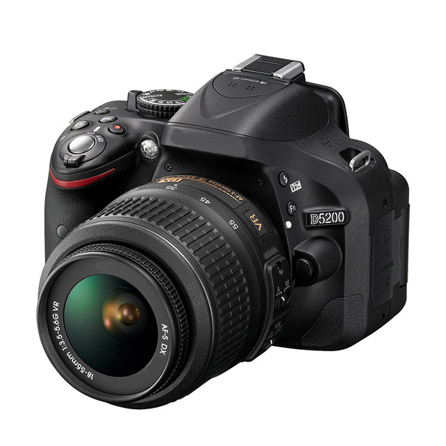 DF Wholesale Original DSLR Camera D5200 Digital Cameras 24.1MP Body SLR Camera