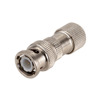 Conector tipo F a BNC macho a hembra, conector coaxial de TV