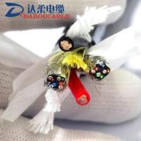 Kabel Komposit Hibrida Berkualitas 2 RG6 2 Cat6 Kabel Komunikasi Data Jaringan Terbundel Kabel Komposit Hibrida Terbundel