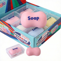 Nouvelle Boîte Mystère de Jouets Squishy Donut Crispy Balls ASMR, Jouet Anti-Stress et de Décompression à Presser pour Enfants, Vente en Gros