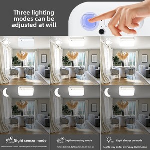 Plafonnier LED à Détection de Mouvement pour <span class=keywords><strong>Couloir</strong></span>, Escalier, Allée Intérieure, Entrepôt, Entrée de Maison, <span class=keywords><strong>Lumière</strong></span> <span class=keywords><strong>Automatique</strong></span> à Détection de Présence Humaine - Product Image 2
