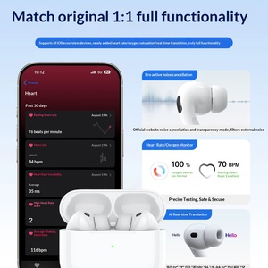 Auricolari Pro3 Ufficiali con Riduzione del Rumore, Wireless, Impermeabili IP67, Batteria da 300mAh, Novità 2026, Lunga Durata 20 Ore - Product Image 5