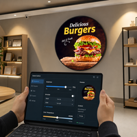 Pantalla LED para Interiores P2.5, Logotipo Personalizado, 256 Niveles de Brillo Ajustables por Software, Señalización Comercial Personalizada