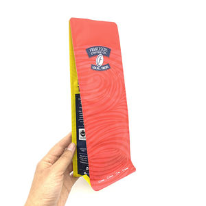 Clear Plastic Coffee Bags Transparent Zip Lock 1Kg Airtight Pouch for Whole Bean Coffee - Product Image 3