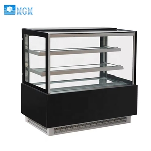 <span class=keywords><strong>Vitrine</strong></span> réfrigérée de comptoir compacte à angle droit en marbre ventilé LDZ-F12B 490W - Product Image 1
