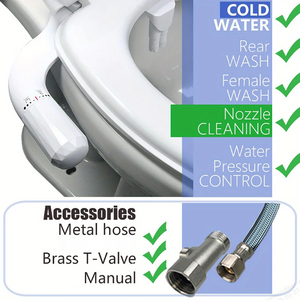 Bidé no eléctrico para <span class=keywords><strong>inodoro</strong></span>, venta al por mayor de fábrica LOWO, precio a granel, para abastecimiento global y distribución a gran escala - Product Image 2