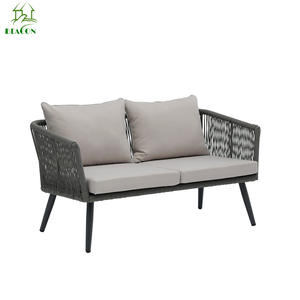 Patio Sang Trọng Hiện Đại Không Thấm Nước Vườn <span class=keywords><strong>Sofa</strong></span> Đặt Khách Sạn Ban Công Đồ Nội Thất Wicker Cắt Mây <span class=keywords><strong>Sofa</strong></span> Cho Ngoài Trời - Product Image 4
