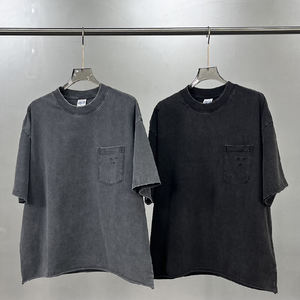 เสื้อยืดผู้ชายผ้าฝ้าย 100% ทรงหลวม พิมพ์ลาย สไตล์สตรีท ระบายอากาศ แห้งเร็ว ซักย้อมสี ไซส์ใหญ่ - Product Image 1