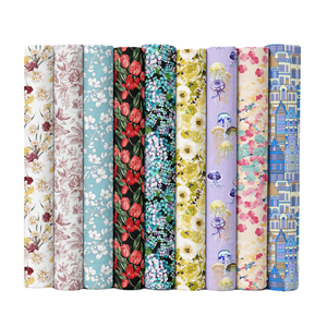 Bán Buôn 100% Cotton Twill In Vải Cho Bộ Đồ Giường Bộ Mềm Bền Nhà Dệt Chất Liệu Bốn Mảnh Giường Đặt Vải - Product Image 1