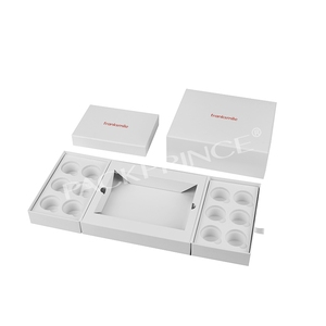 Caja de regalo blanca de gran oferta personalizada de primera calidad, cierre magnético para un Sellado seguro, divisores extraíbles para una organización flexible - Product Image 3