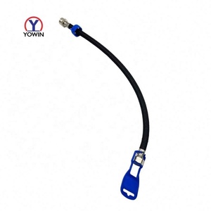 Yowin, черный нейлоновый плетеный шланг, гибкий 50 см проволочный шланг с внутренним шлангом EPDM - Product Image 6