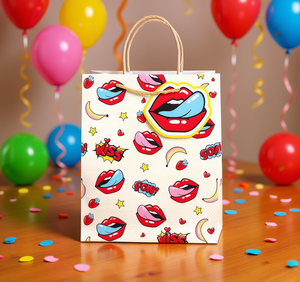 Sacchetto Regalo in Carta per San Valentino con Stampa a 4 Colori per Feste - Product Image 2