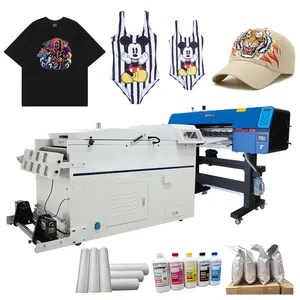 Machine d'impression de T-shirt DTF 24 pouces, pour impression de vêtements personnalisés sur t-shirts et tissus