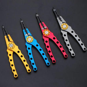 Pince à bec long en alliage d'aluminium Boyuan Fishing Tackle Factory 19.8x5.8x1.4, extracteur d'hameçons, forceps de pêche - Product Image 5