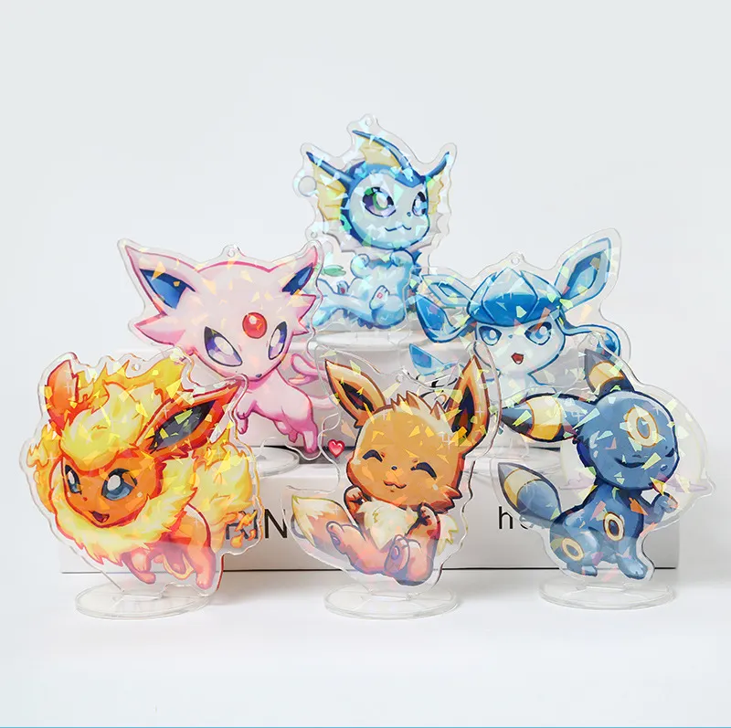 Custom High Quality Small Kawaii Japan Pokeman Anime Pikachu Figure Acrylic Standee