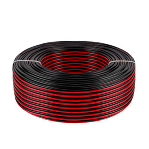 קו מקביל כפול UL2468-24 22/20/18awg קו מקביל אדום ושחור שחור