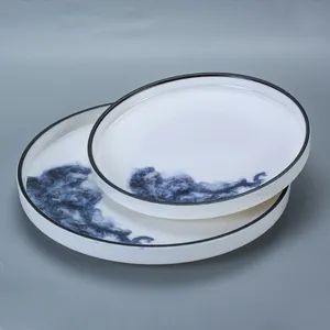 2021 Hot Sell Eco-Friendly Dinnerware High Quality Factory Printing Restaurant Plates