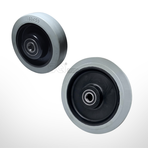 SQ castor 3 "4" 5 "6" 8 "<span class=keywords><strong>10</strong></span>" นิ้วเก้าอี้สำนักงานแข็งแบบหมุนได้เฟอร์นิเจอร์อุตสาหกรรมล้อสำหรับงานหนักพร้อมเบรค - Product Image 3