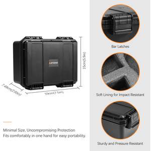 Funda Protectora Amazear para Cámara Insta360 GO Ultra, Caja de Almacenamiento a Prueba de Polvo y Golpes, Interior Organizado, Juego Completo que Incluye - Product Image 6