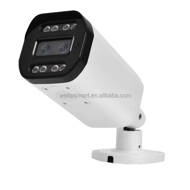 Good Quality Wifi Outdoor CCTV Security Camera Dual Lens Shaking Head PTZ Wide Angle Two-Way Audio NVR Data Indoor Camera