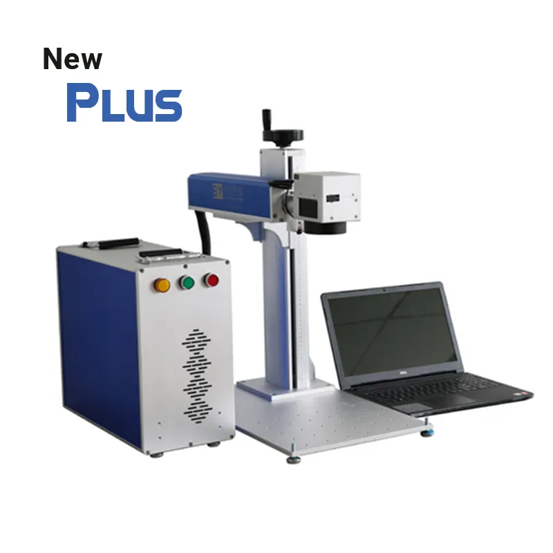 Best quality laser print small fiber laser marking machine with 30w 20w laser engraver