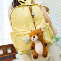 Peluche Cerf Sika, Pendentif de Sac à Dos, Repose-poignet Créatif, Cerf couché, Jouet en Peluche, Vente en Gros
