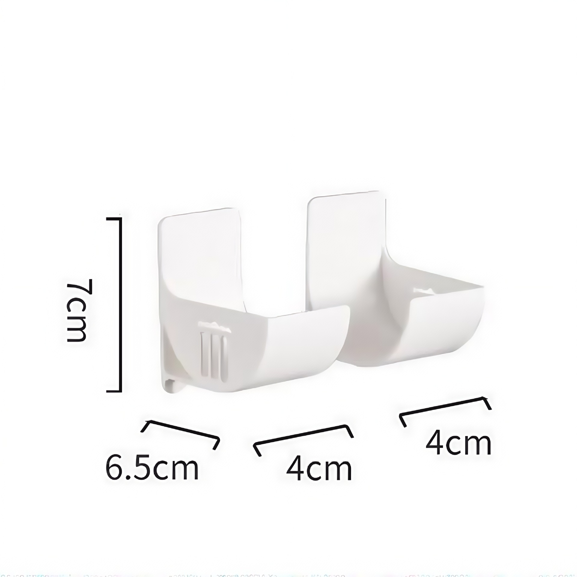 White [2-pack] OPP