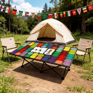 Table de camping pliante à thème <span class=keywords><strong>FIFA</strong></span> 2026, motif vibrant « We Are 26 » pour les zones de fans le jour du match, portable et durable - Product Image 3