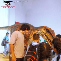 Costume de Raptor Modèle de Simulation Animée