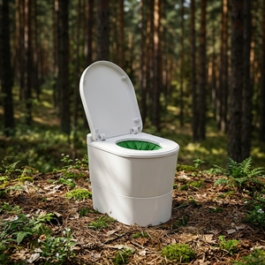 Toilettes portables sans eau à chasse sèche optionnelle, conception auto-étanche pour camping-car, cabine, hors réseau, vente en gros - Product Image 2