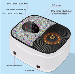 Lámpara LED Profesional Recargable para Uñas, Nueva, en Oferta, con Diamantes, Secador de Uñas con Sensor de Movimiento, Equipo de Salón - Product Image 5