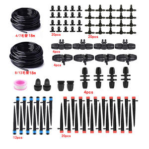 Kit d'irrigation goutte à goutte 15m 20m, tuyau PVC 1/2 pouce, système d'économie d'eau pour plantes en pot, jardin, kit d'arrosage DIY - Product Image 2