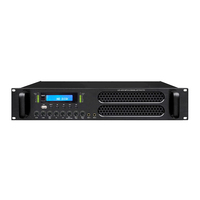 Amplificateur de puissance professionnel 2 canaux UC-400 2x400W 2U, montage en rack, classe D, pour scène, DJ, KTV, système PA