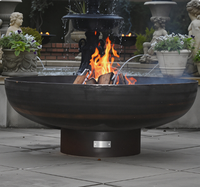 Brasero portable - Bac à bois pour le camping et la terrasse