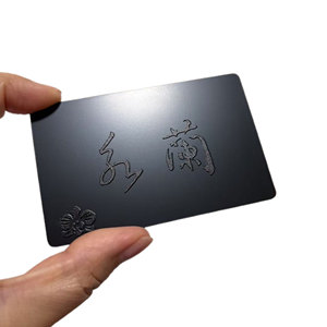 Tarjeta de Visita Metálica NFC Programable Personalizada de 0.8 mm, 888 <span class=keywords><strong>Bytes</strong></span>, con Logotipo Impreso en UV - Product Image 2