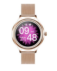 Đồng Hồ Thông Minh Zx10 Chống Nước Cho Nữ, Đồng Hồ Đeo Tay Thông Minh Thời Trang Android Ios Bằng Thép Không Gỉ Nhịp Tim - Product Image 4