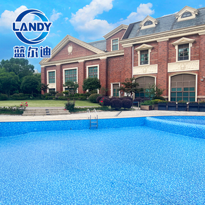 Landy Blue Mosaic PVC Revêtement <span class=keywords><strong>de</strong></span> <span class=keywords><strong>piscine</strong></span> Anti-UV Imperméable Revêtement <span class=keywords><strong>de</strong></span> <span class=keywords><strong>piscine</strong></span> pour <span class=keywords><strong>piscine</strong></span> <span class=keywords><strong>hors</strong></span> <span class=keywords><strong>sol</strong></span> - Product Image 5