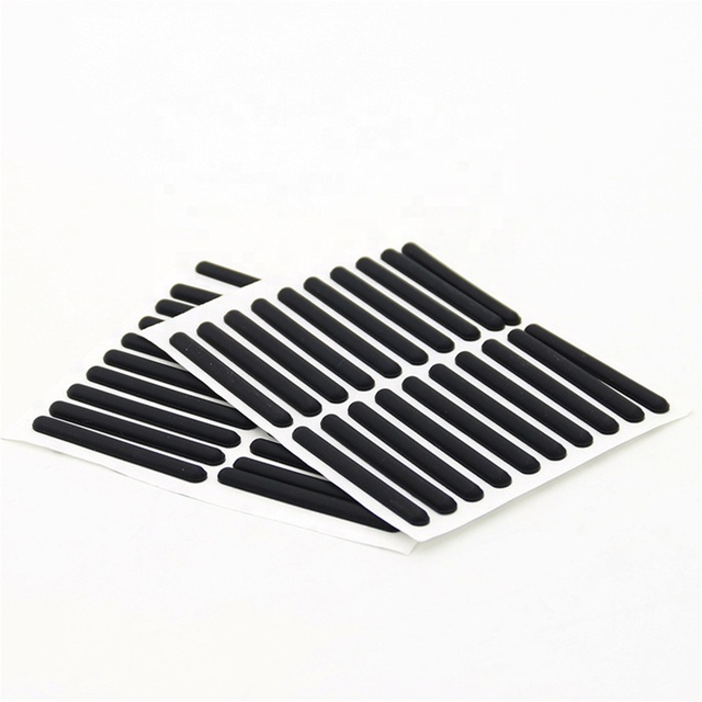 Rubber Self Adhesive Silicone Feet Laptop square Non-slip Rubber Feet
