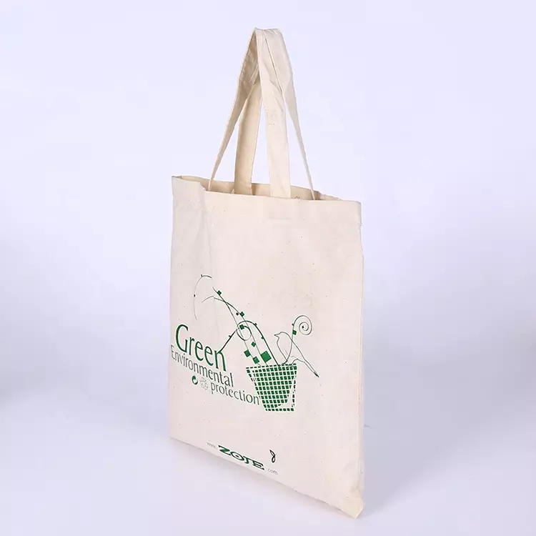 Reusable Eco Friendly Shopping Tote Canvas Cotton Tote Bag