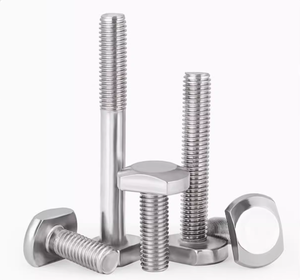 M5 M6 M8 M10 M16 <strong>Bolts</strong> for <strong>T</strong>-Slot GB37 304 Stainless Steel <strong>T</strong> <strong>Bolt</strong> <strong>T</strong> Screw Square <strong>Bolts</strong> <strong>T</strong>-Head Screw Chute <strong>T</strong>-<strong>Bolt</strong> - Product Image 1
