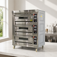 Four à sole commercial RTK, machine à four électrique pour boulangerie, prix usine, four à gâteaux et à pain, équipement de cuisine