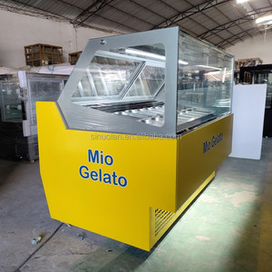 Congelatore Espositore Commerciale Monotemperatura a Raffreddamento ad Aria per Gelato e <span class=keywords><strong>Gelateria</strong></span> - Il Più Venduto - Product Image 6