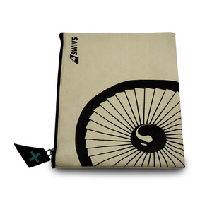 Swivs <b>Toiletry</b> Bag Canvas Off White Large Capacity Business Travel <b>Storage</b> Bag - Product Image 4